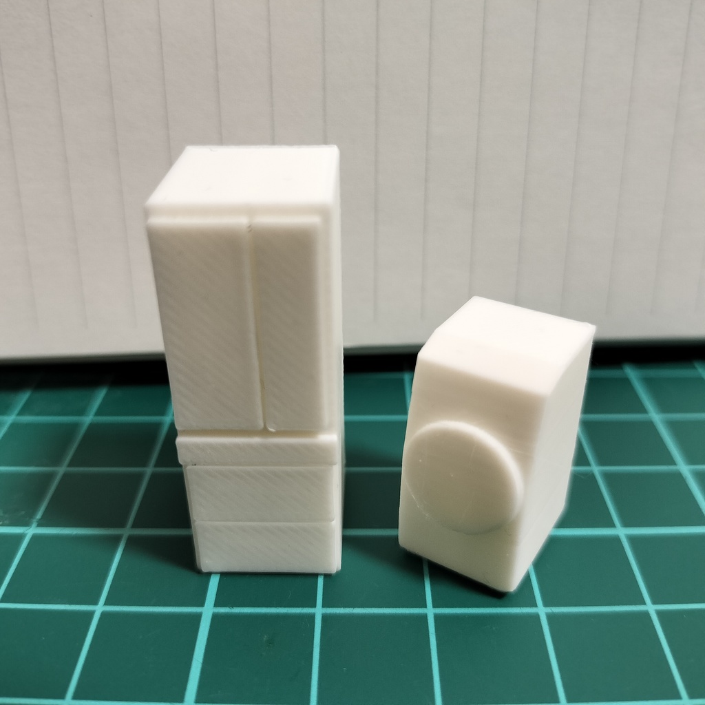 【1/50】【1/100】家具セット 冷蔵庫 洗濯機 洗面台 キッチン