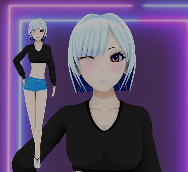 【無料配布】【VRMモデル】【3Dモデル】