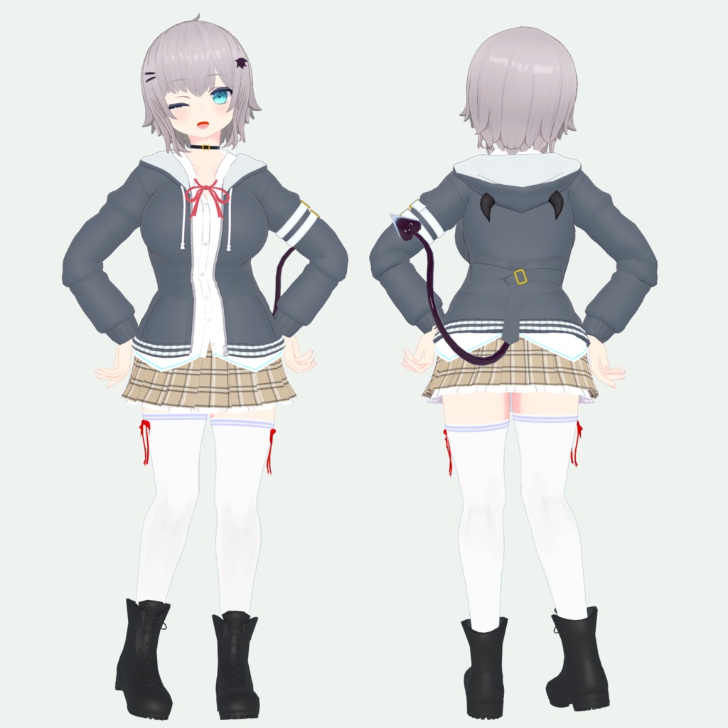 オリジナル3Dモデル「ホワイト・ノート」