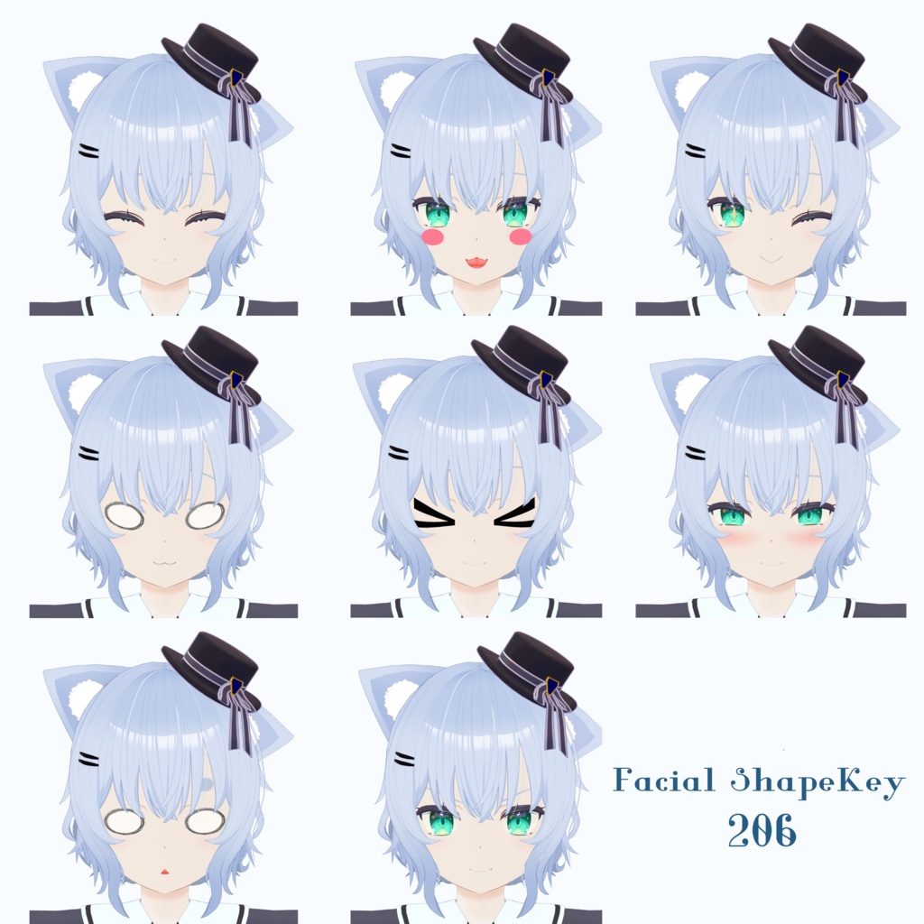 オリジナル3Dモデル「ルティエ」