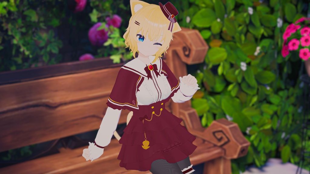 オリジナル3Dモデル「ルティエ」