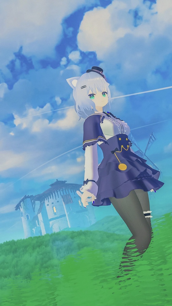 オリジナル3Dモデル「ルティエ」