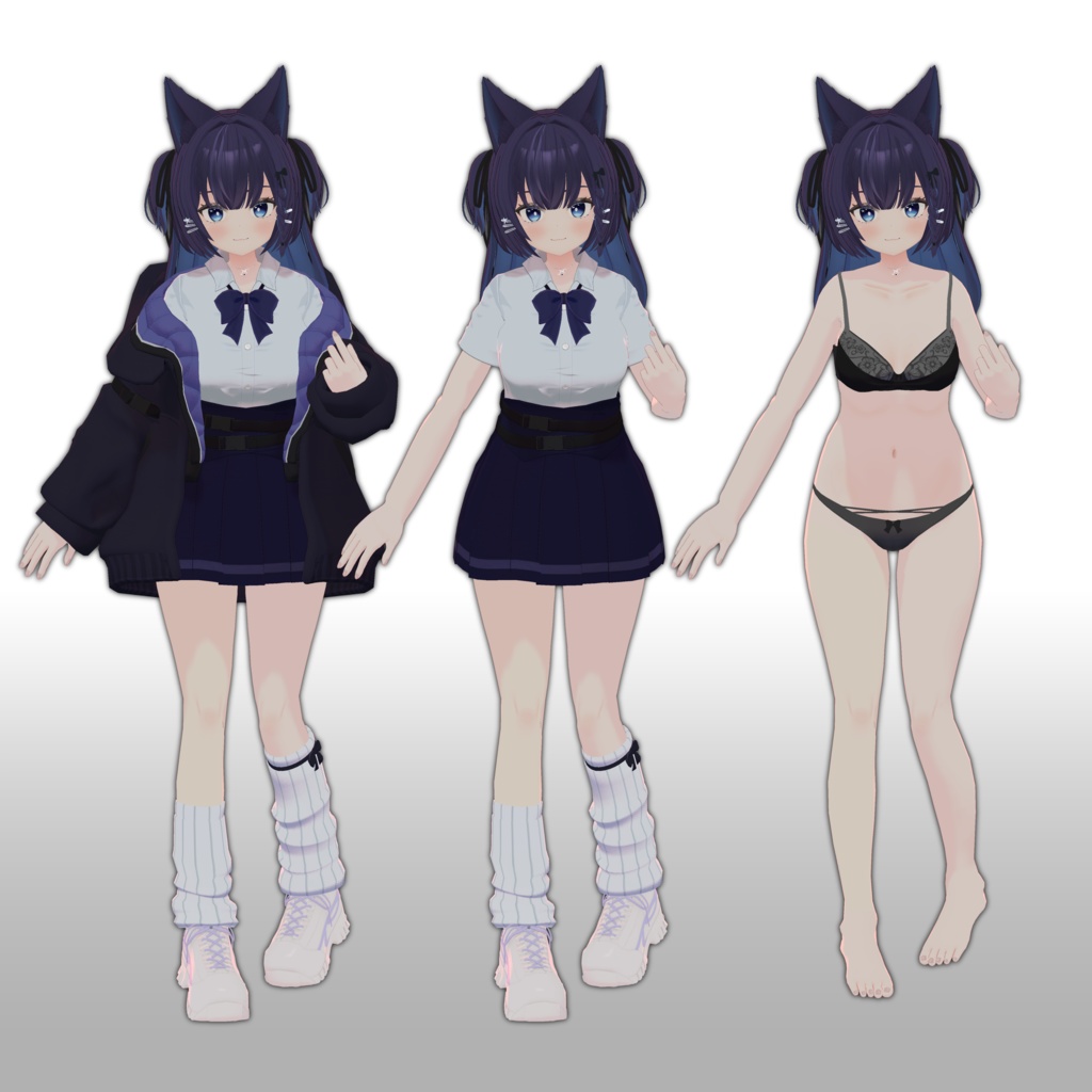 オリジナル3Dモデル「アレティア」ver1.03