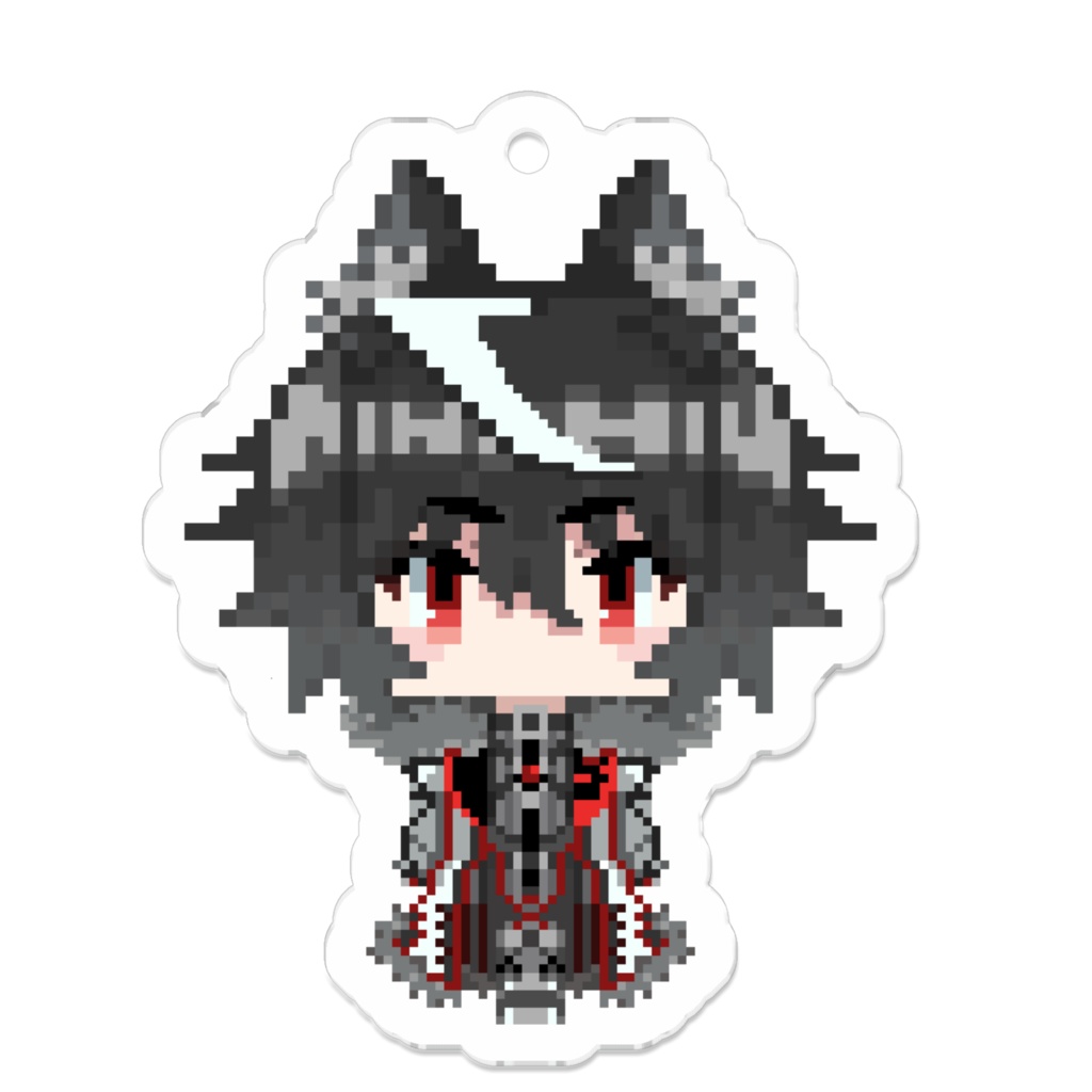 「ユーマ・シオン」ミニアクリルキーホルダー