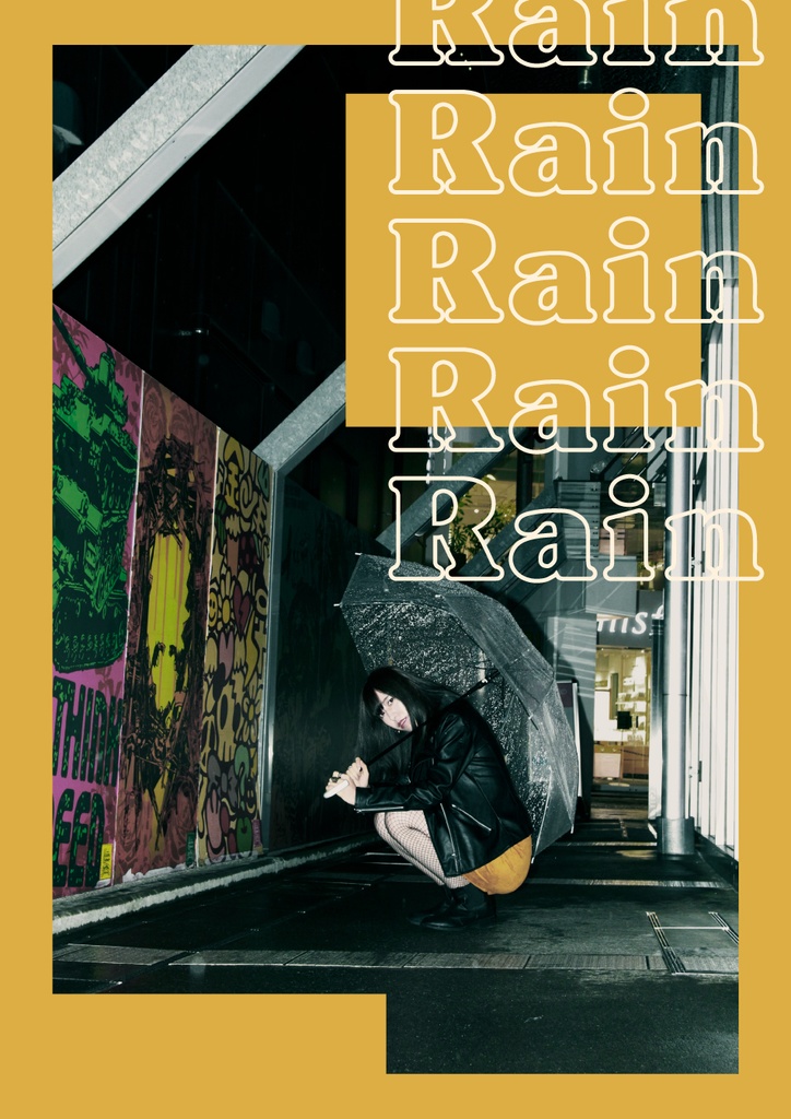 雑誌の表紙やページ風のデザイン