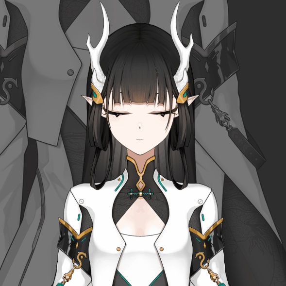 無料!「StArs」金星—敖小白(あお こはく)Live2Dモデル全身