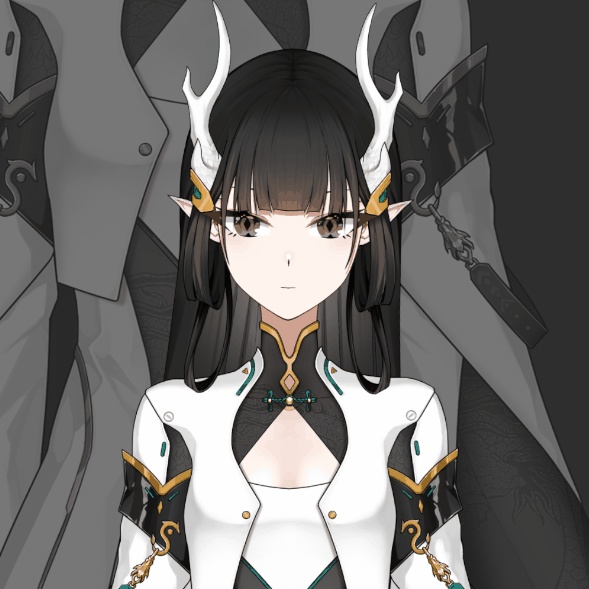 無料!「StArs」金星—敖小白(あお こはく)Live2Dモデル全身