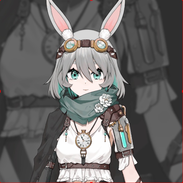 無料!「StArs」水星—茉秋璃(マーキュリー)Live2Dモデル全身