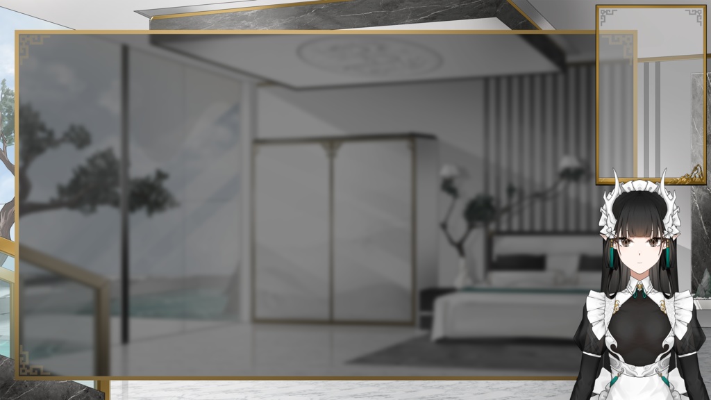 無料!「StArs」「竜メイドの仕え」金星—敖小白(あお こはく)Live2Dモデル全身