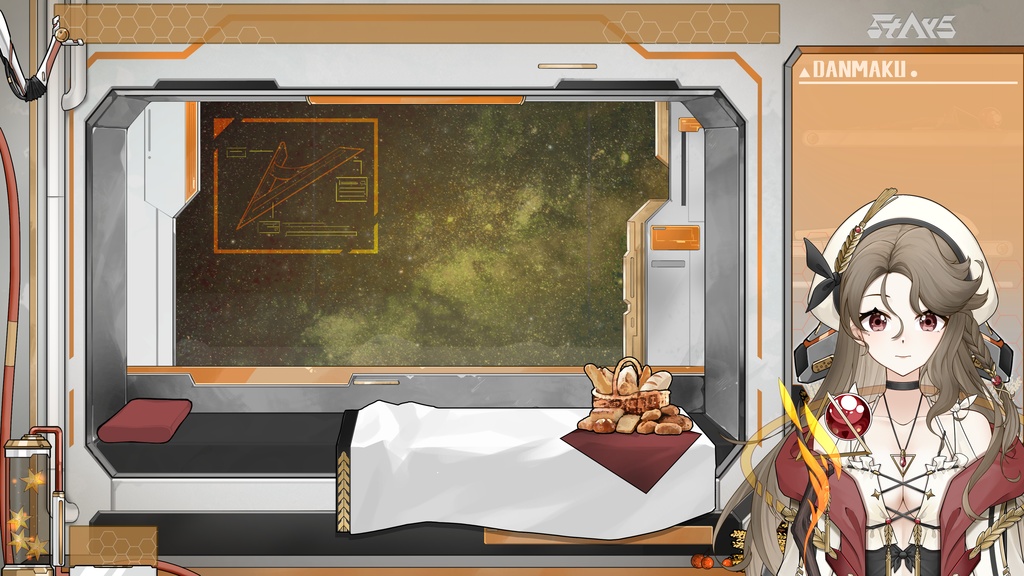 無料!「StArs」谷神星—曦瑞(シリス)Live2Dモデル全身