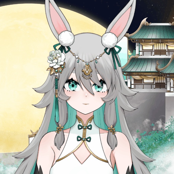 無料!「StArs」「月宮の玉兎」水星—茉秋璃(マーキュリー)Live2Dモデル全身