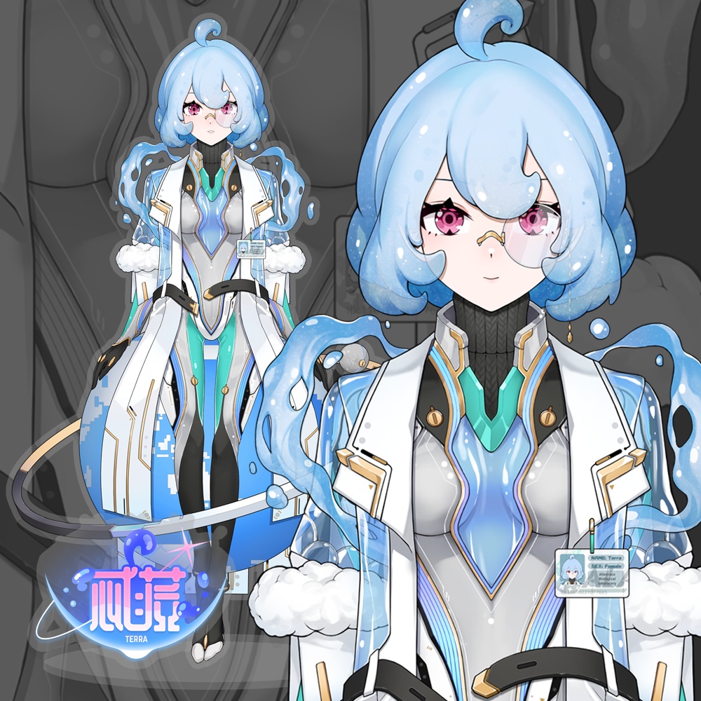 無料!「StArs」地球—忒菈(テラ)Live2Dモデル全身