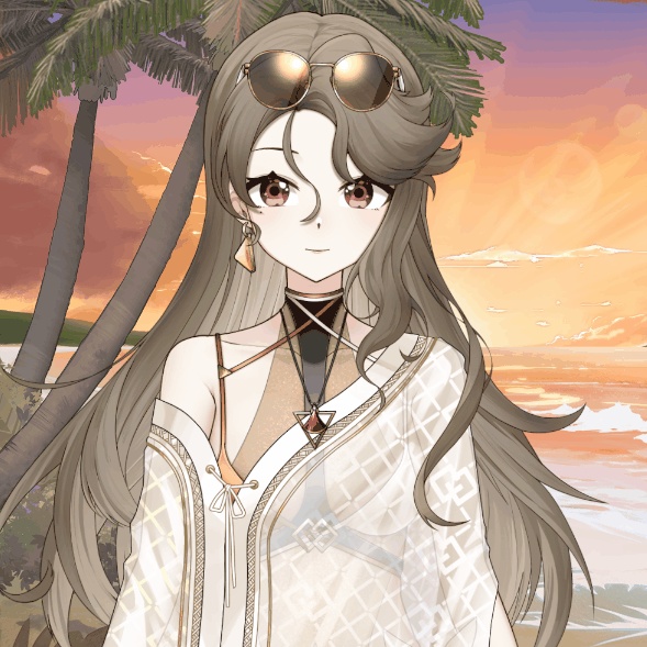 無料!「StArs」「永遠の夏」谷神星—曦瑞(シリス)Live2Dモデル全身