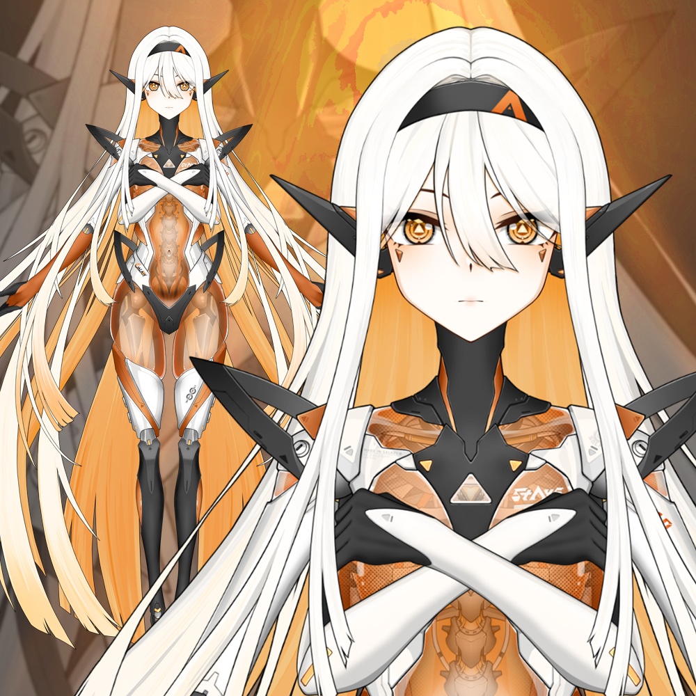 無料!「StArs」太陽—索拉(ソラ)Live2Dモデル全身