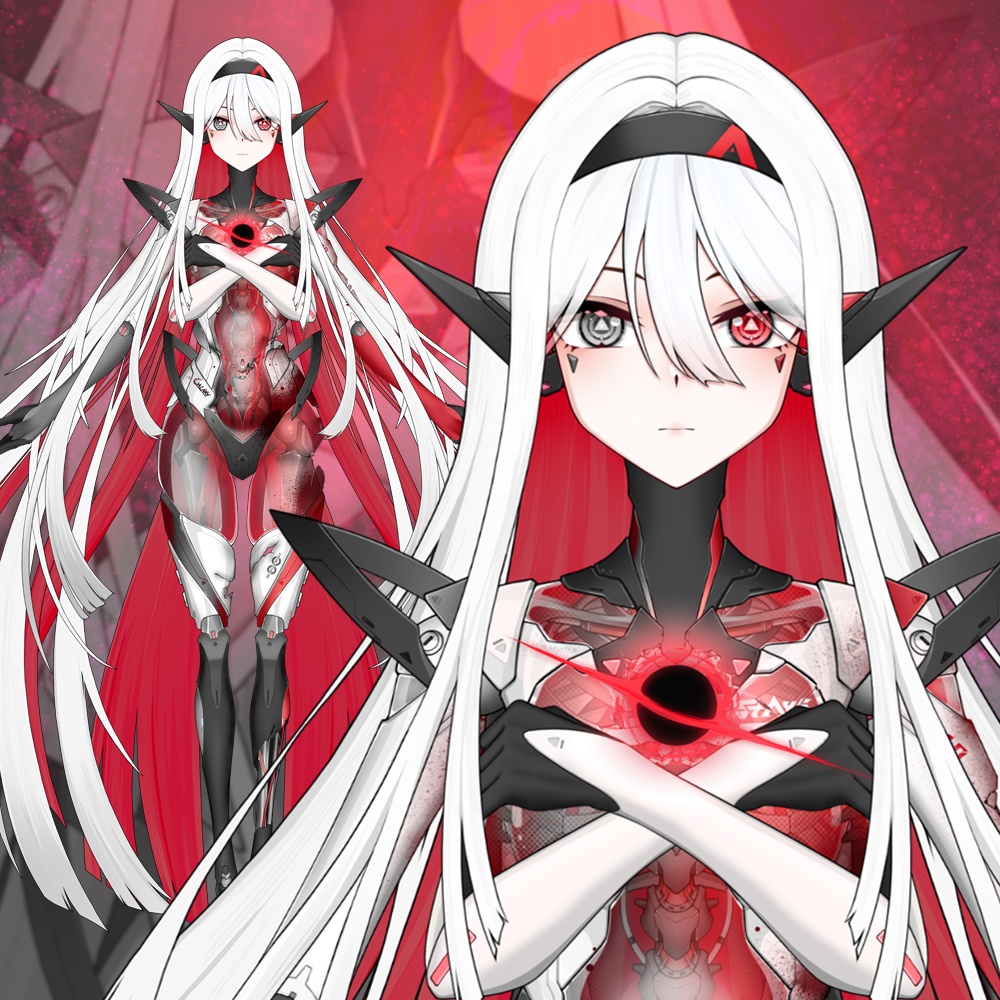 量贩!「StArs」「SP·赫耀」太陽—索拉(ソラ)Live2Dモデル全身