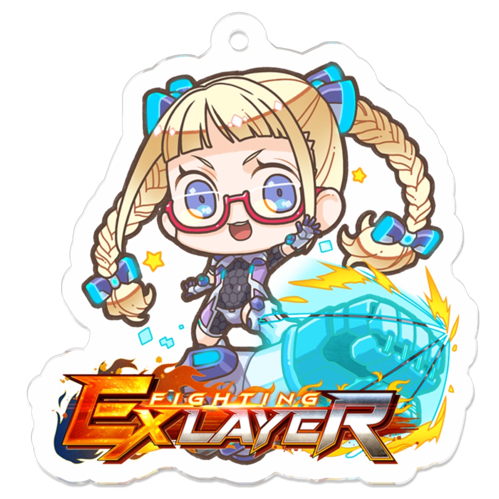mini Area - Acrylic Keychain