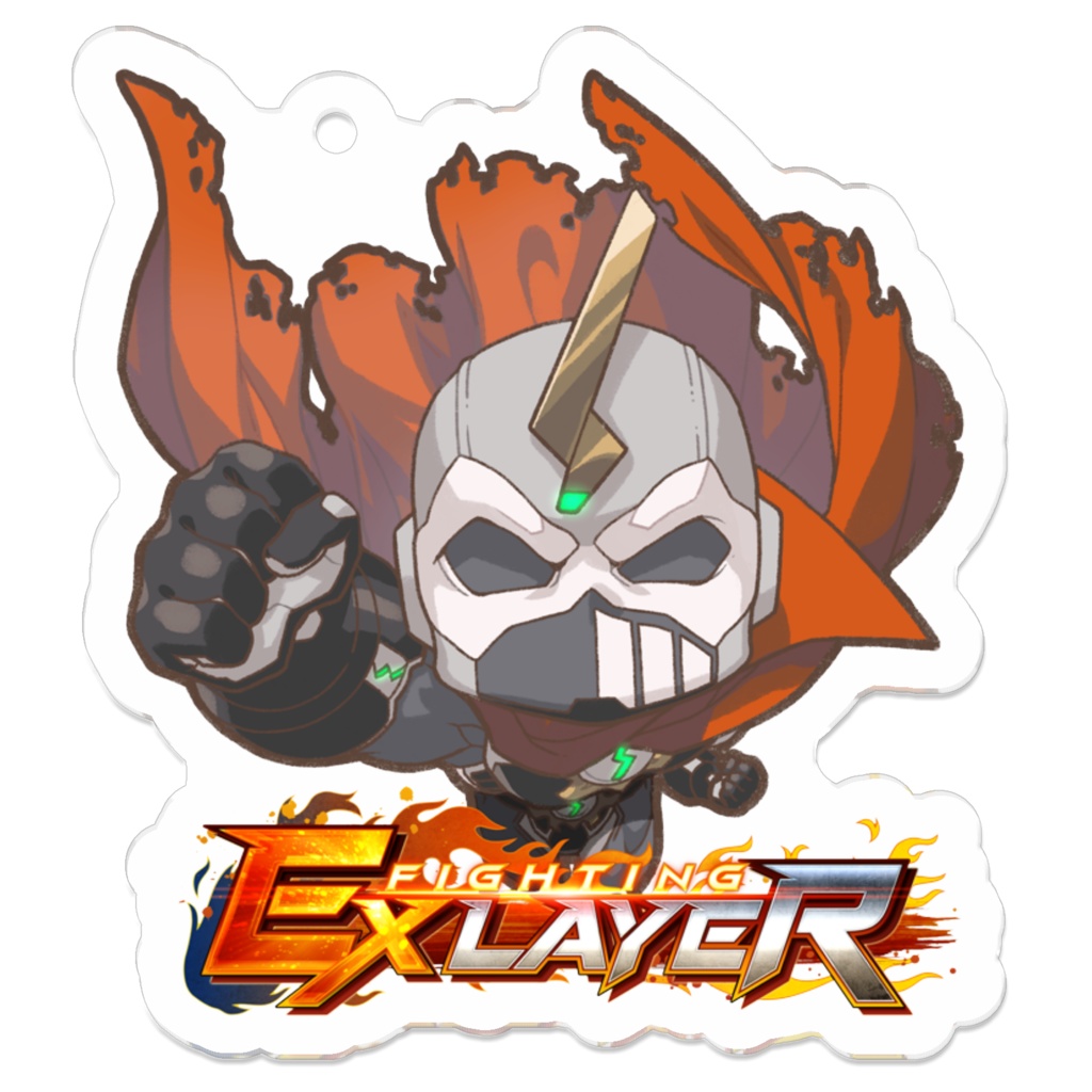 mini Shadowgeist - Acrylic Keychain
