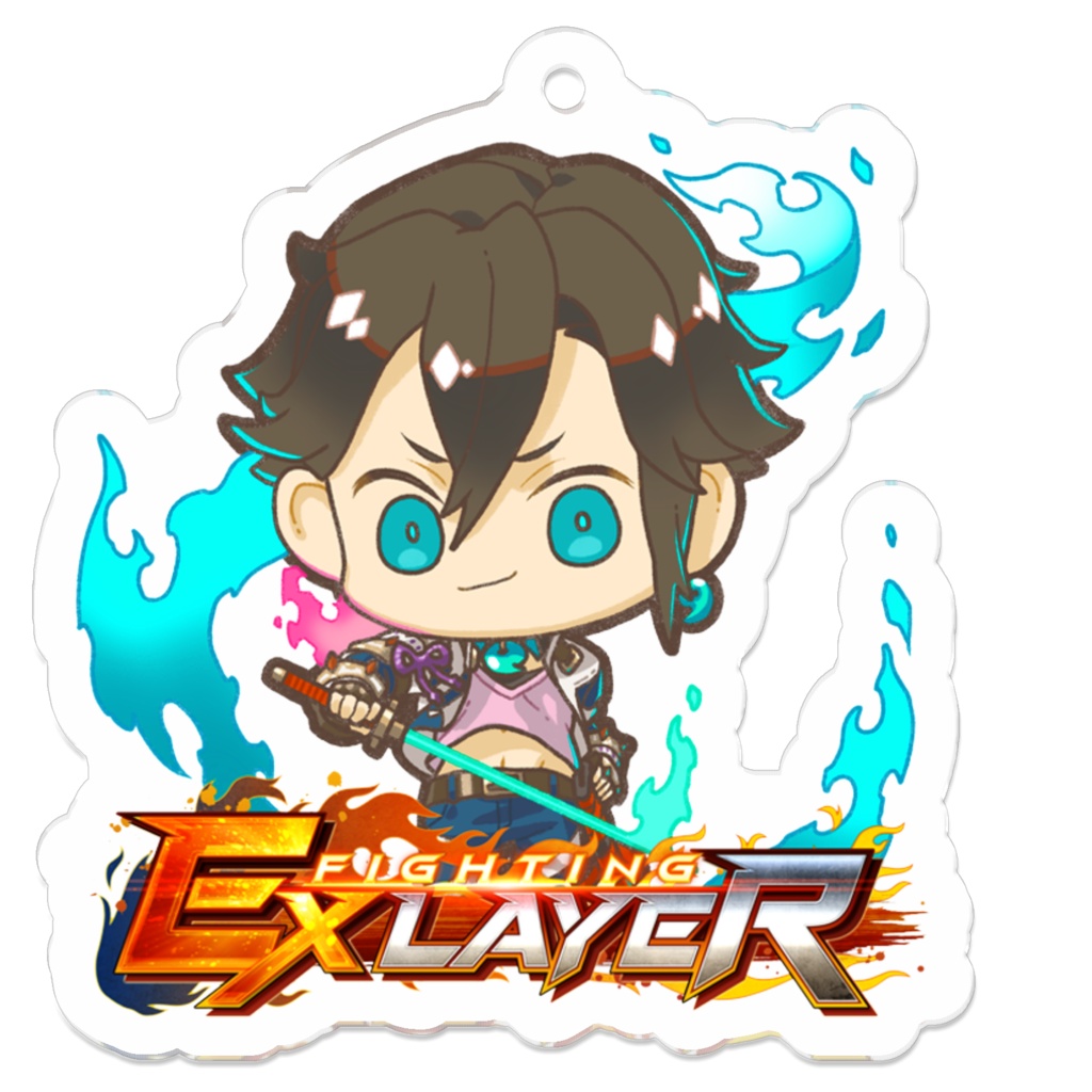 mini Hayate - Acrylic Keychain