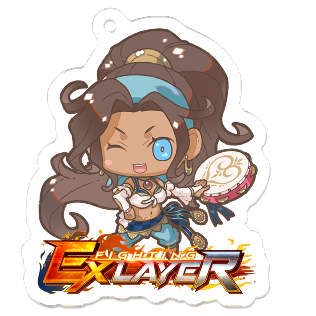 mini Pullum - Acrylic Keychain