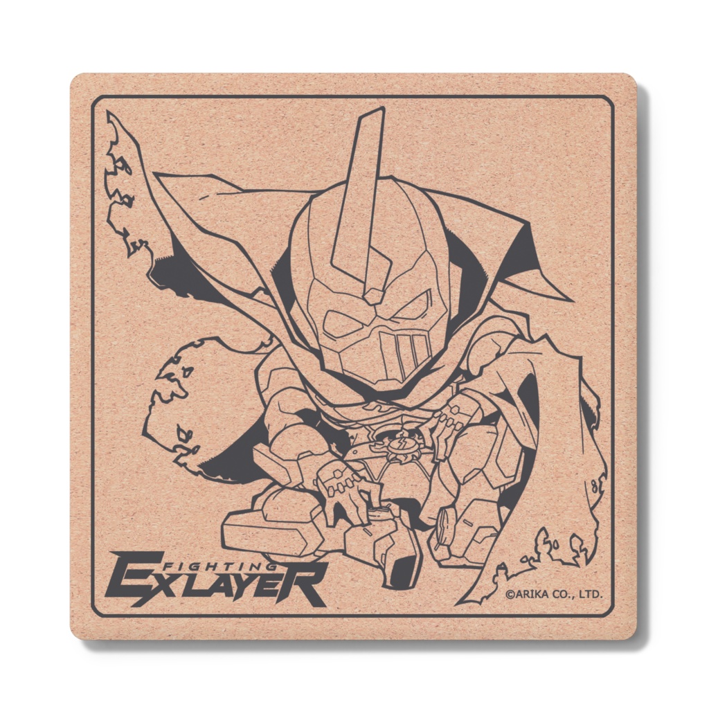 Shadowgeist Cork-ish Coaster（コルク風コースター）