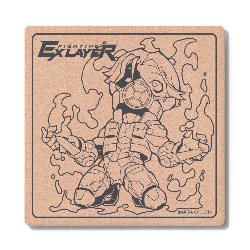D.Dark Cork-ish Coaster（コルク風コースター）