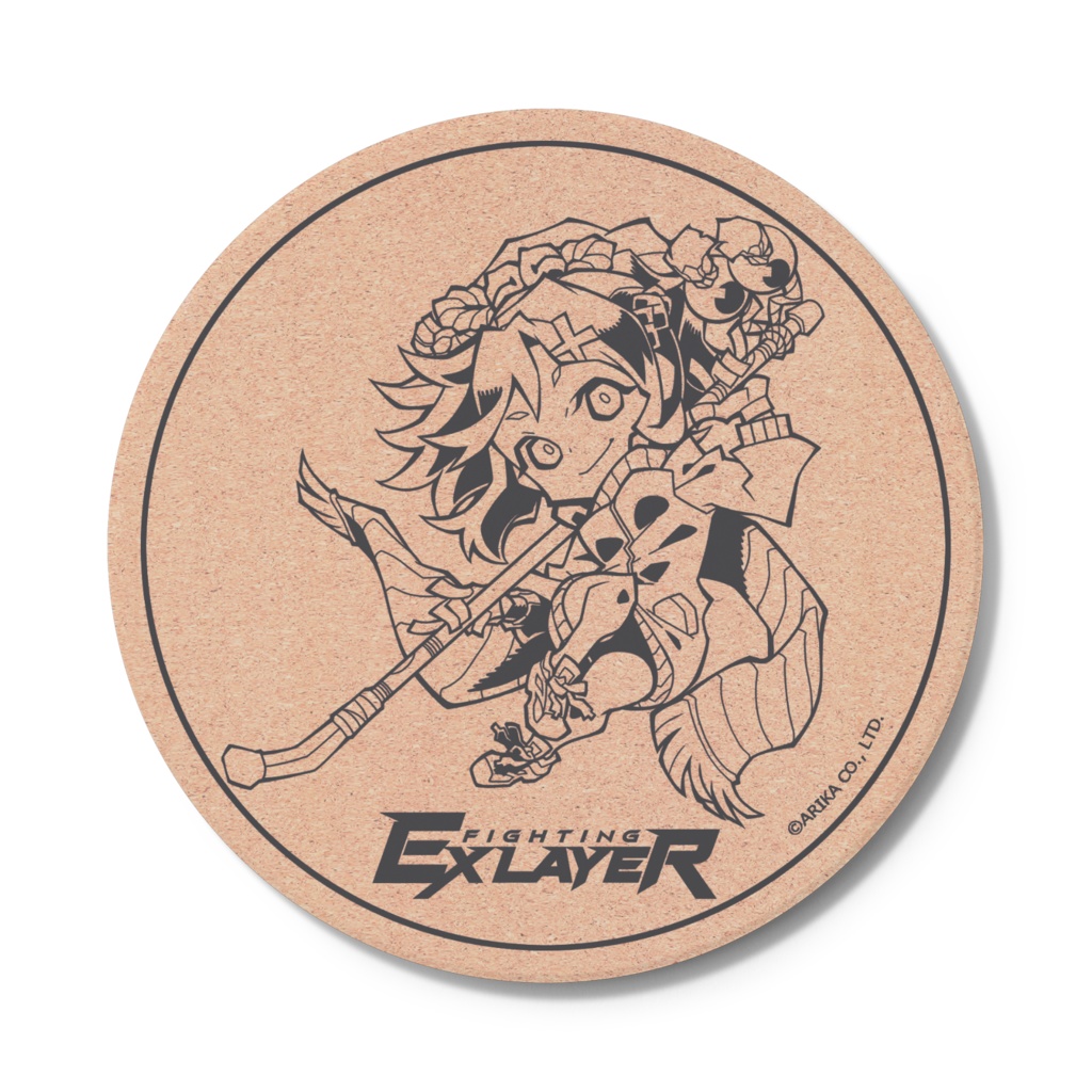 Sanane Cork-ish Coaster（コルク風コースター）