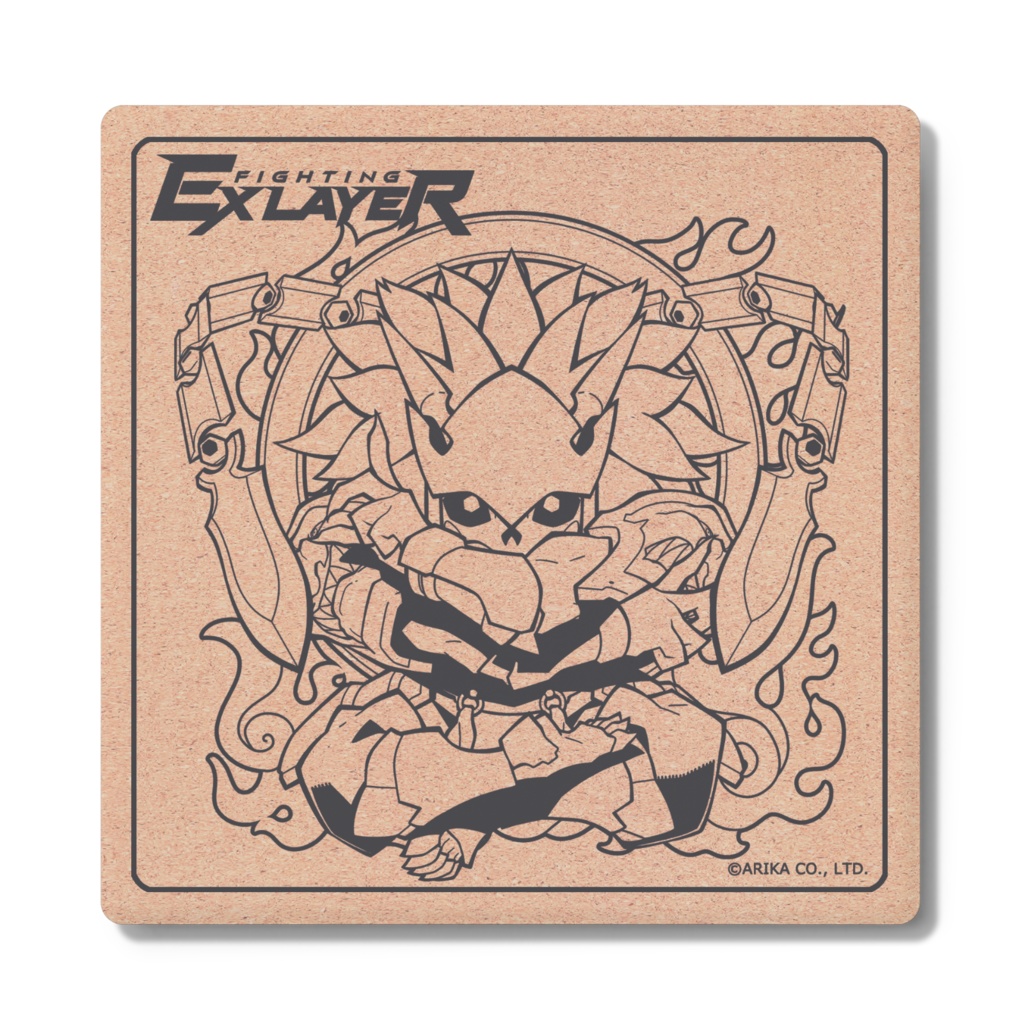 Garuda Cork-ish Coaster (コルク風コースター)