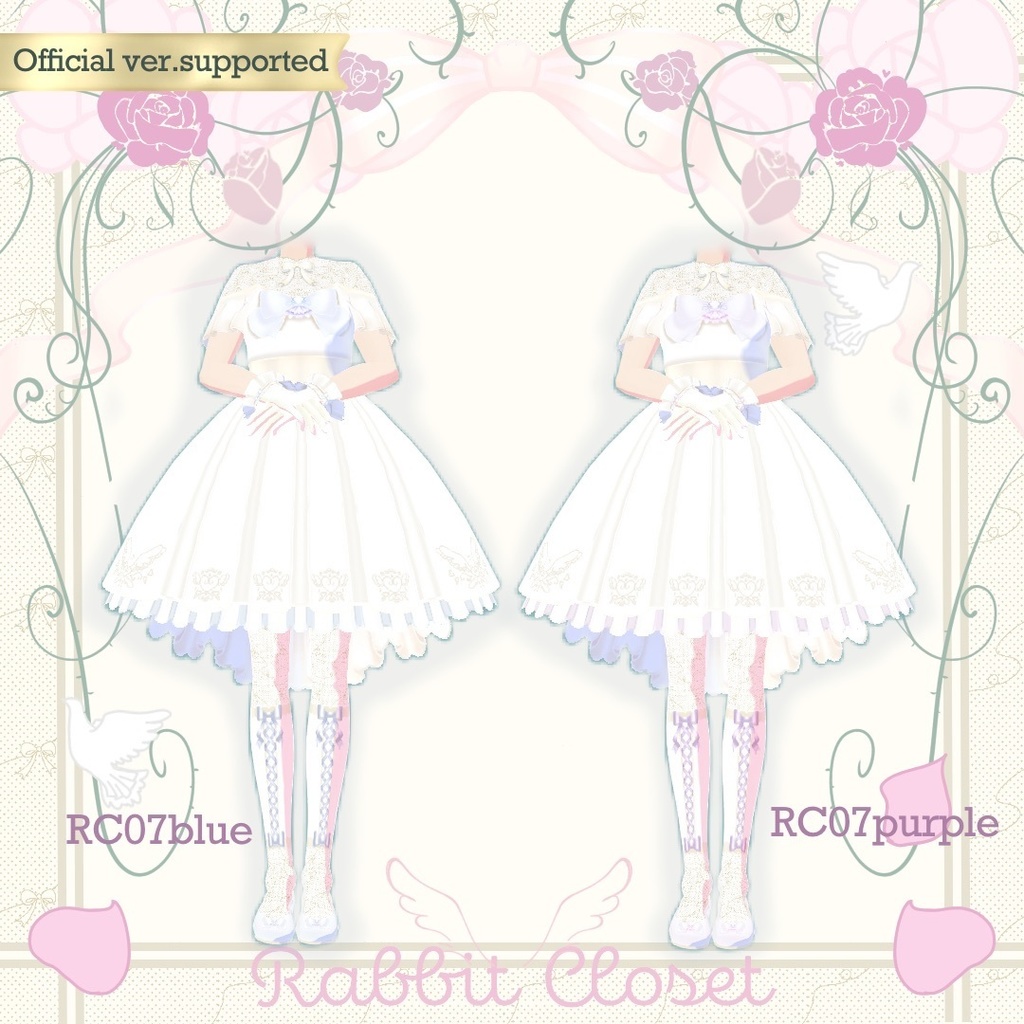 【Official ver. supported】Wedding lolita dress