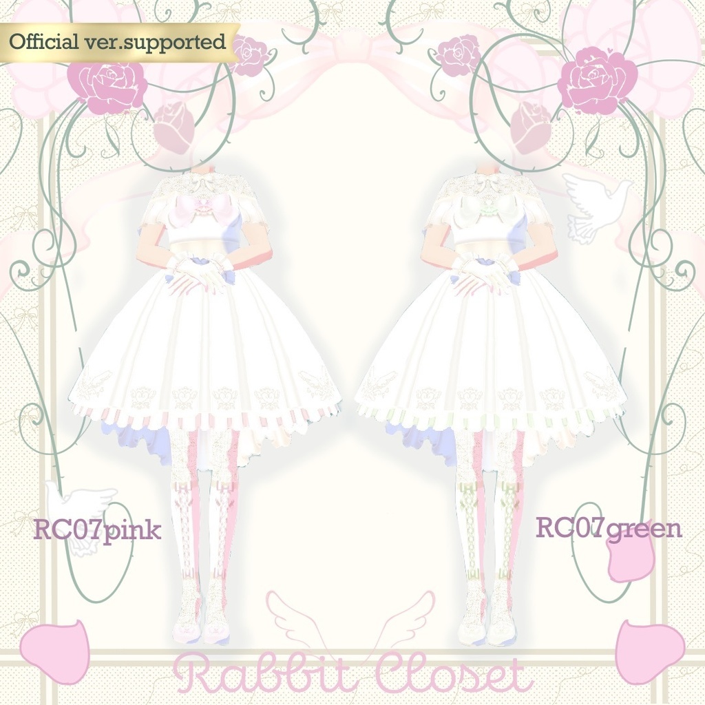 【Official ver. supported】Wedding lolita dress