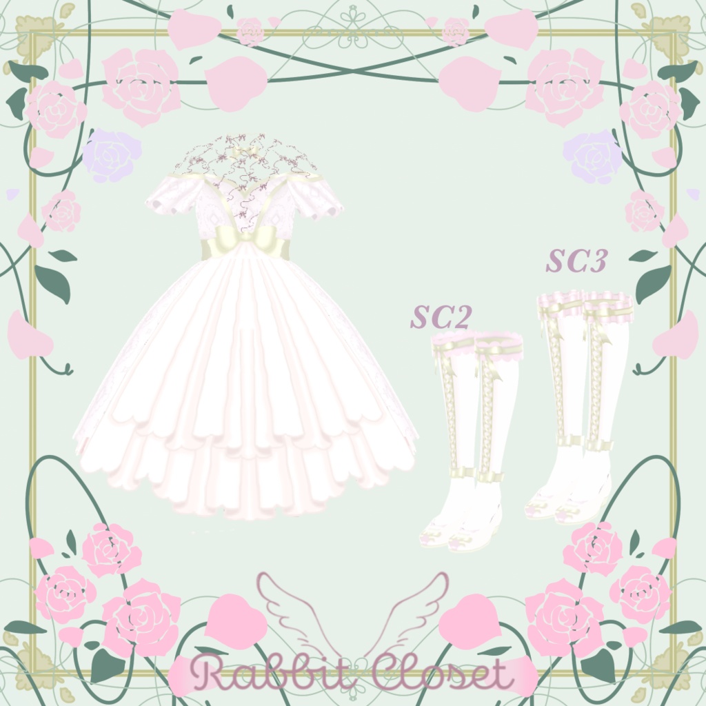 【正式版対応済】Princess Lolita Dress