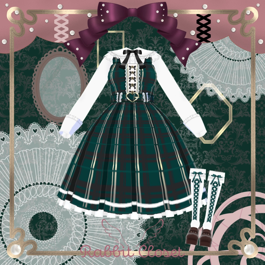 【VRoid】School Girl Dress