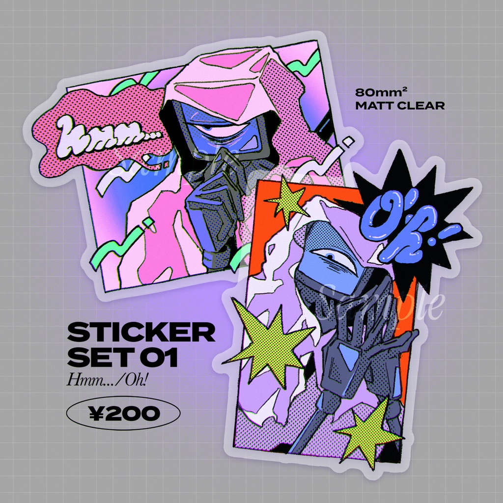 STICKER SET 01