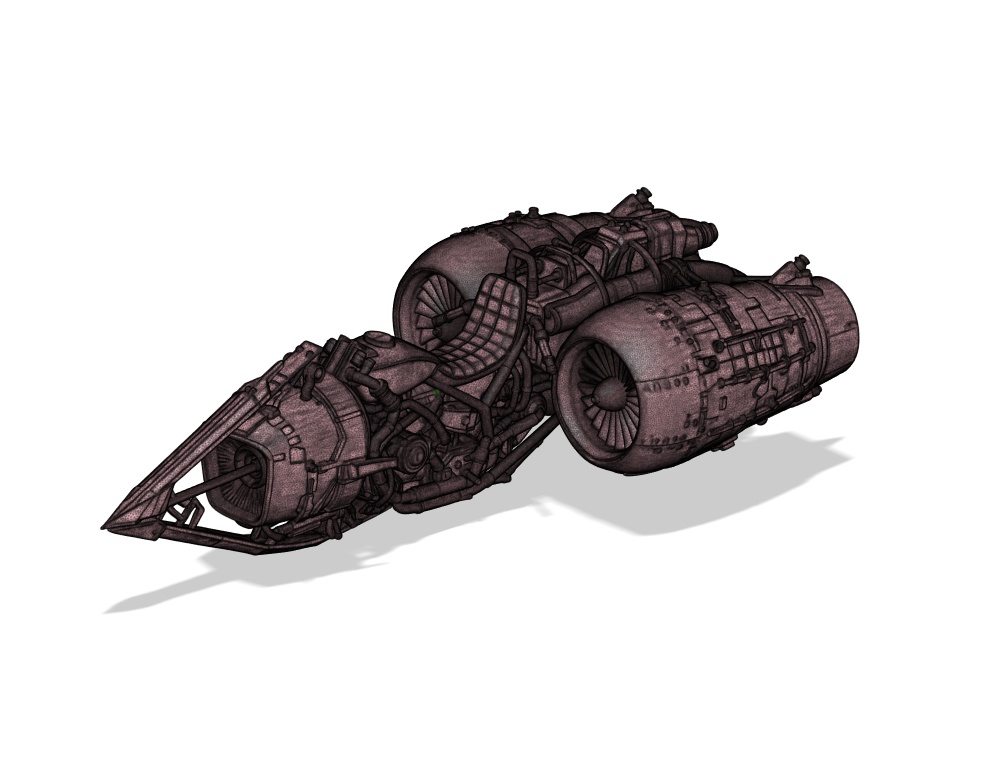 【3Dプリント用データ】ラスティ・ネイル & アイアン・ローラー セット【TERRA NAUTS】