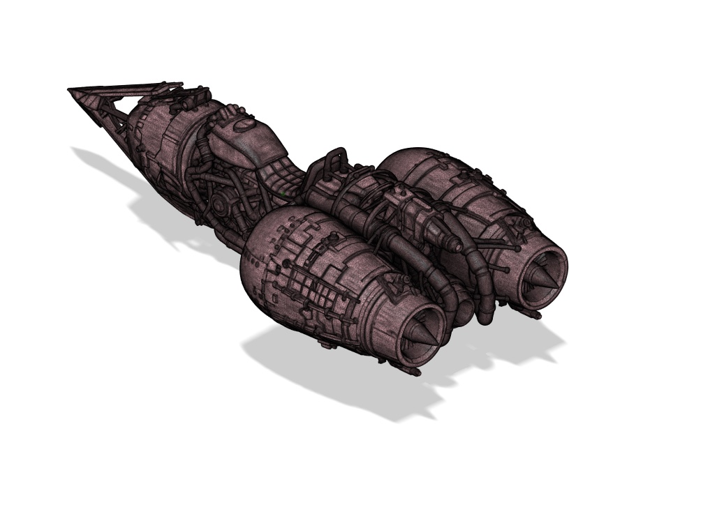 【3Dプリント用データ】ラスティ・ネイル & アイアン・ローラー セット【TERRA NAUTS】