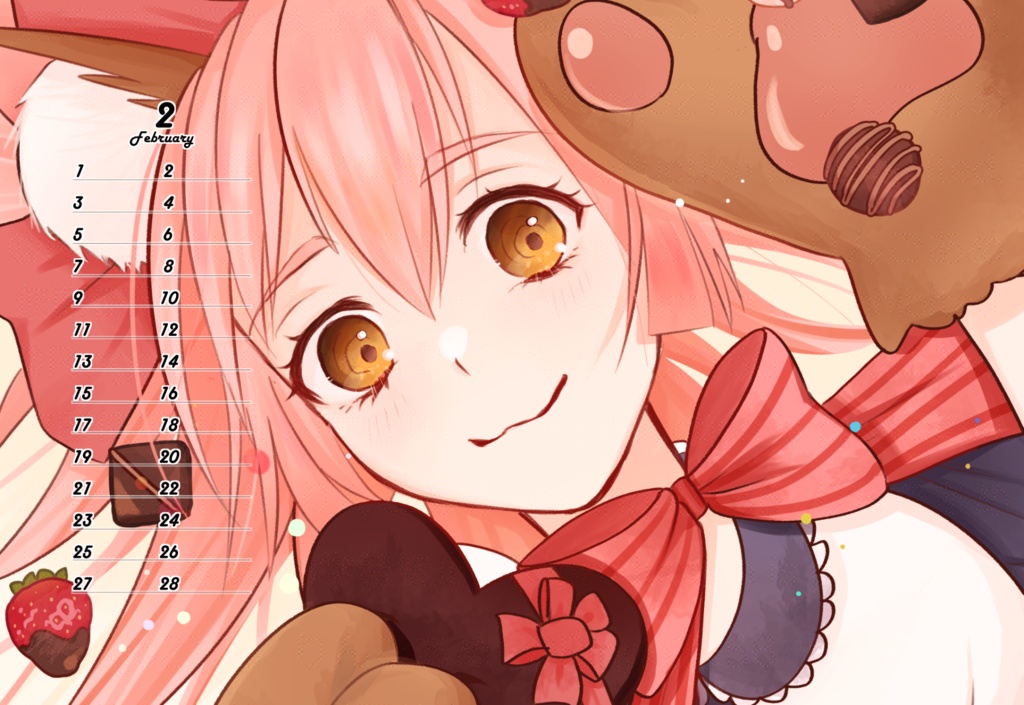 タマモキャット卓上カレンダー【非公式】