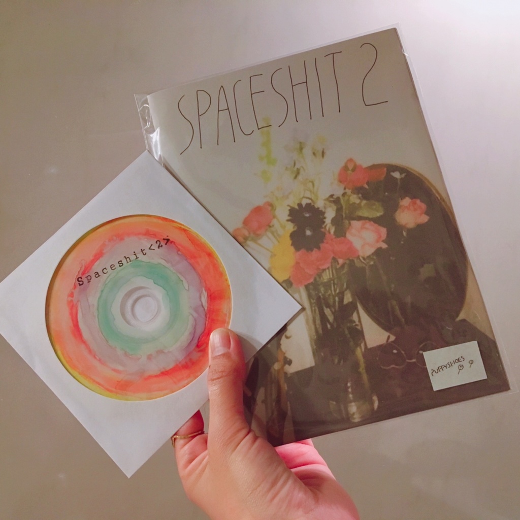 2nd Issue of Spaceshit / Zine + CDR + Digital DL