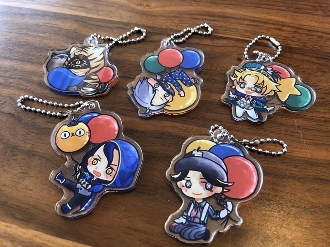 IdentityV_第五人格_アクリルキーホルダーVol.2(バルーンシリーズ)