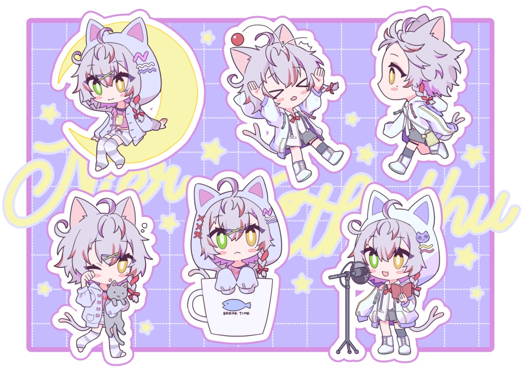 ふぁんしぃにゃいあデザイントートバッグ