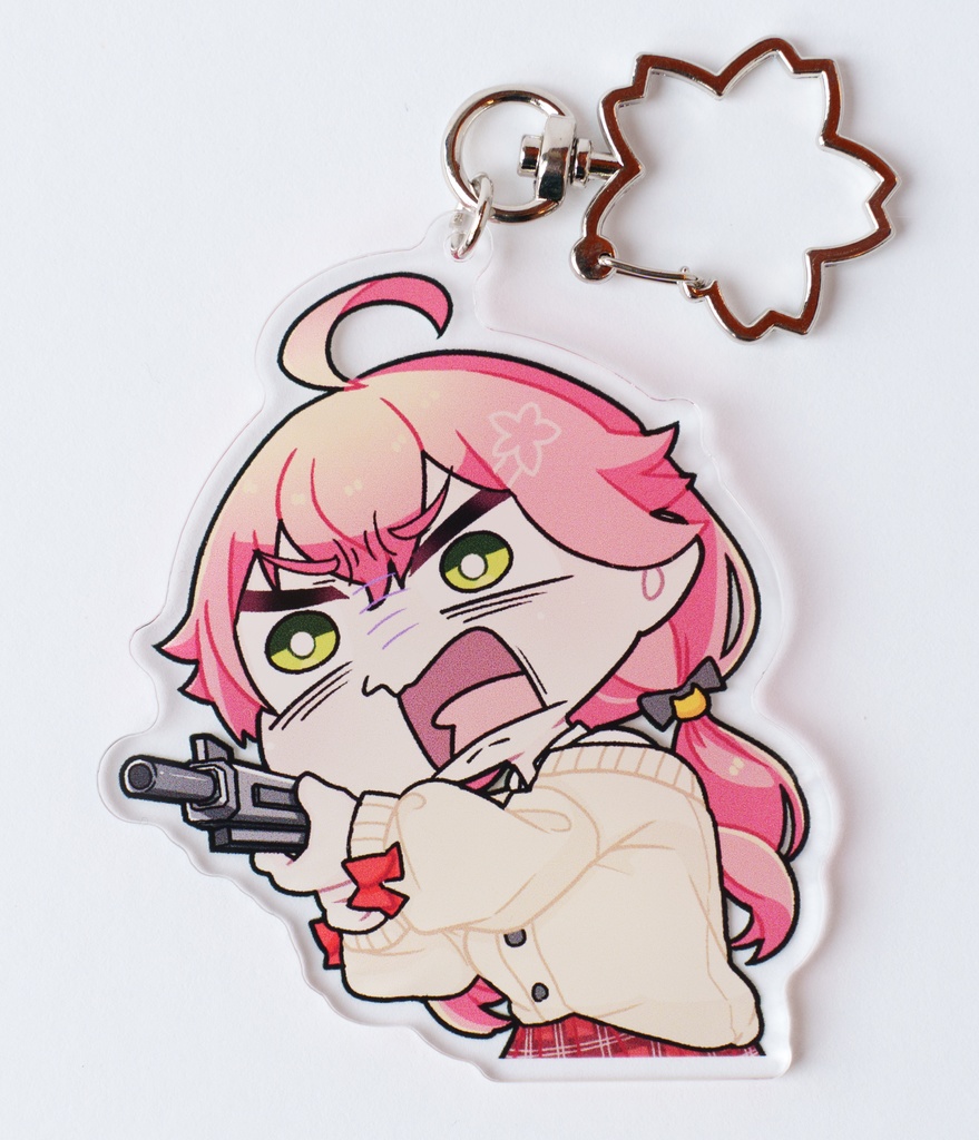 【こまいぬ】みこめっとじゃっ!! さくらみこのアクリルキーホルダー【非公式】