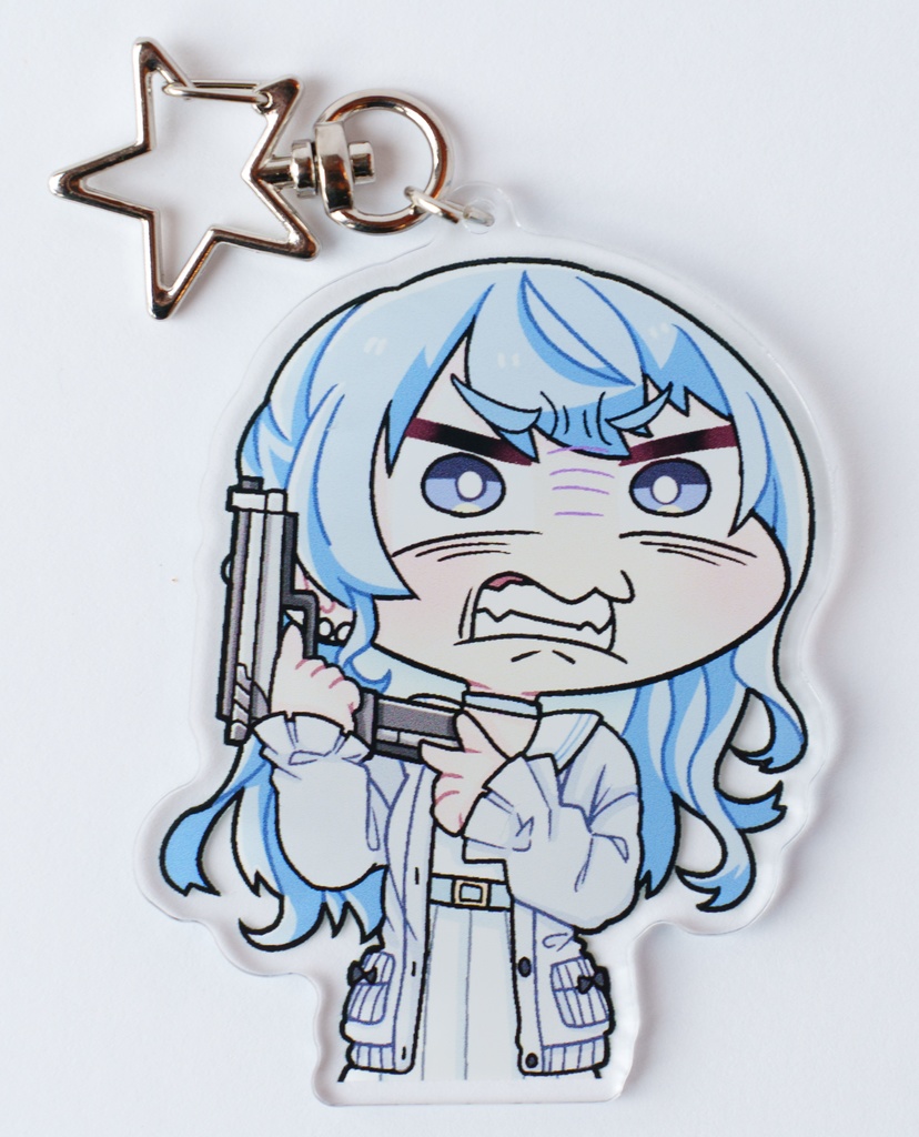 【こまいぬ】みこめっとじゃっ!! 星街すいせいのアクリルキーホルダー【非公式】