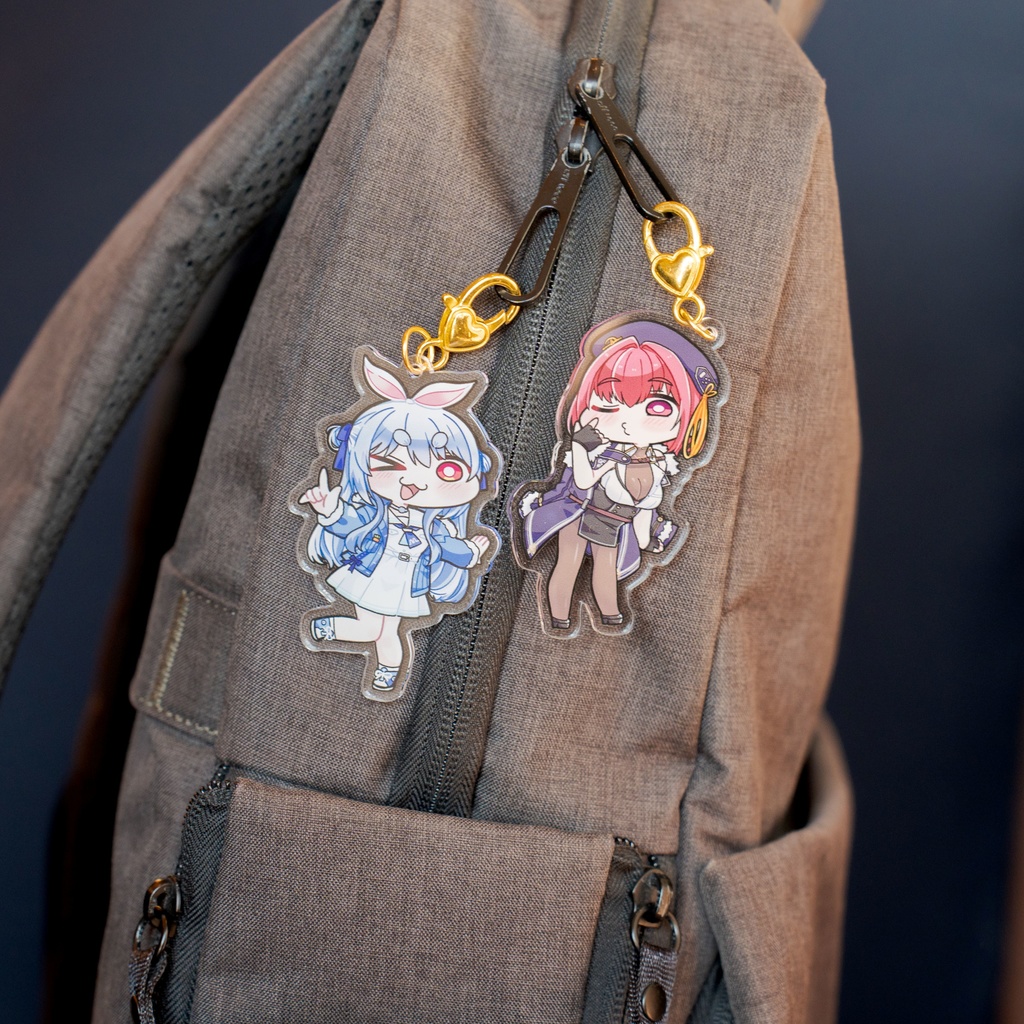 【こまいぬ】兎田ぺこら アクリルキーホルダー【非公式】
