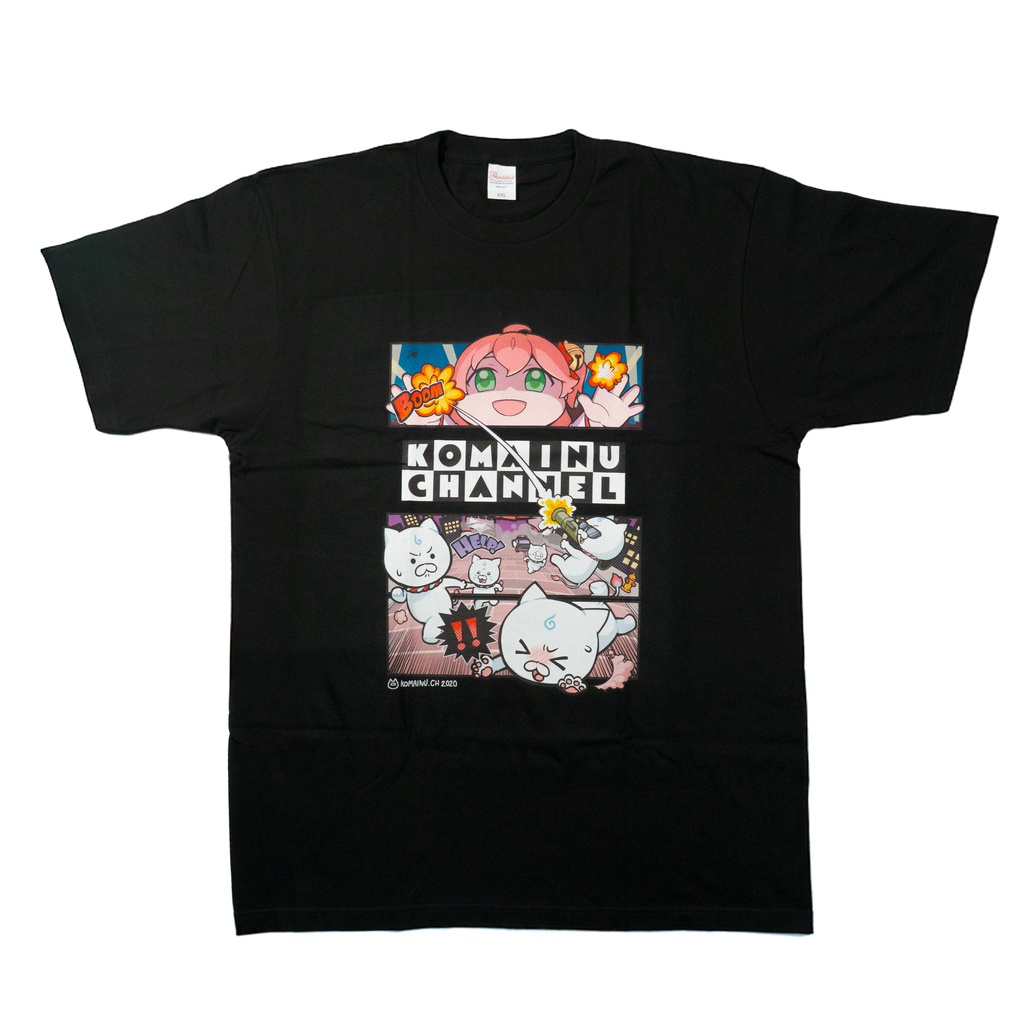 【こまいぬ】はちゃめちゃ!こまいぬTシャツ with 35P【非公式】