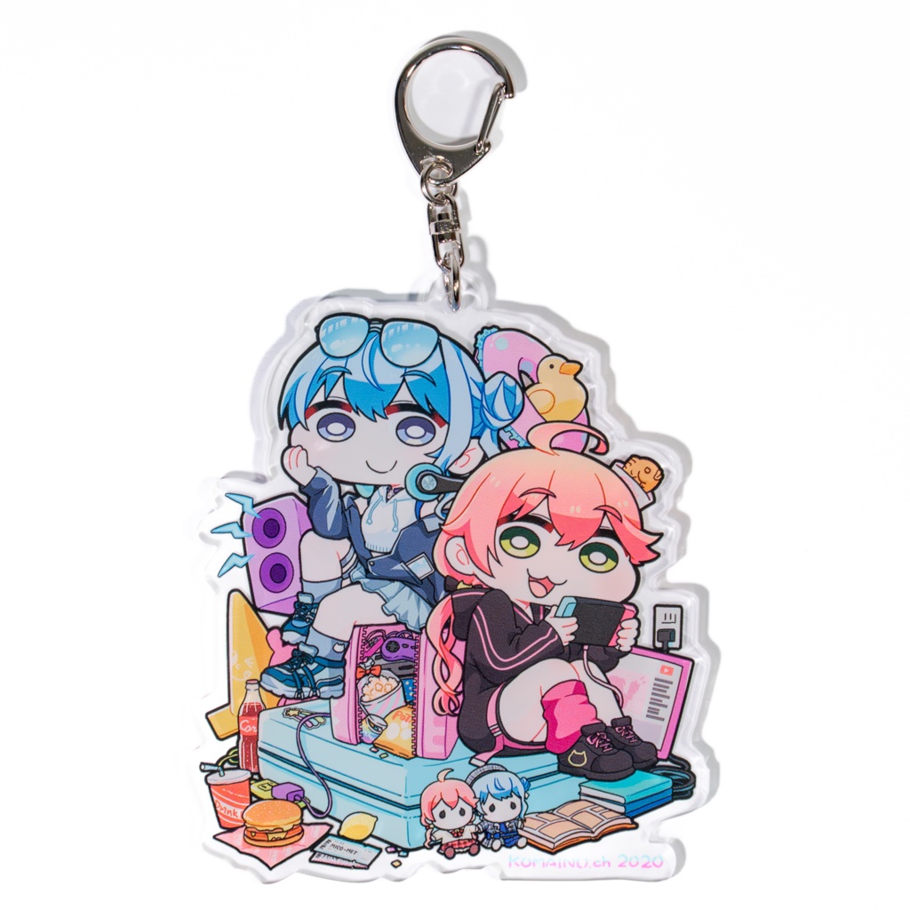 【こまいぬ】おでかけみこめっと でかアクリルキーホルダー【非公式】
