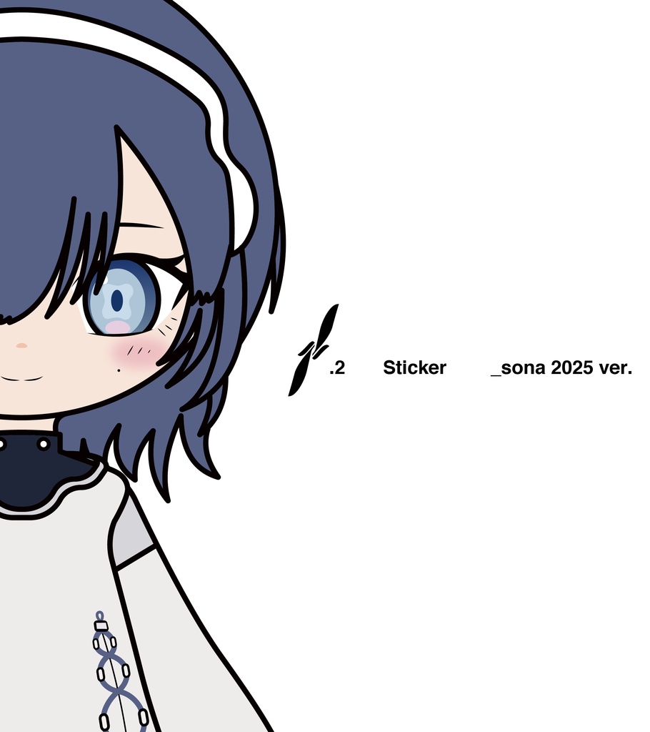 Adomiori オリジナルステッカー2025 - adomiori :: net store - BOOTH