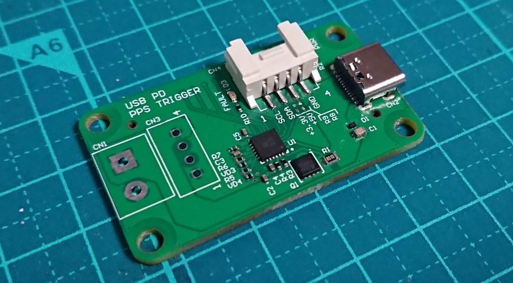 AP33772使用 USB PD PPSコントローラー基板