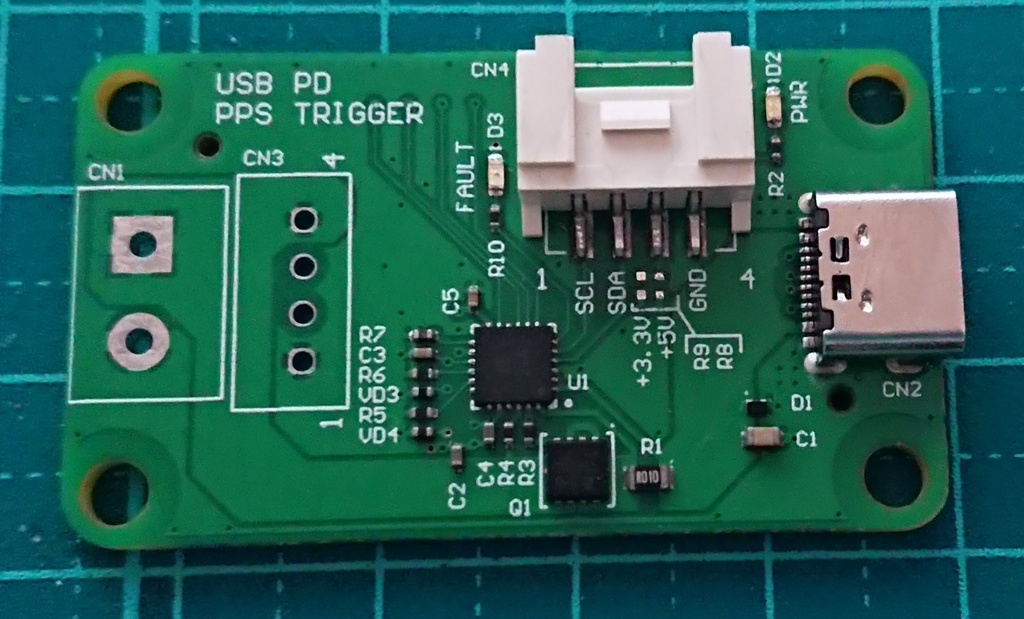 AP33772使用 USB PD PPSコントローラー基板
