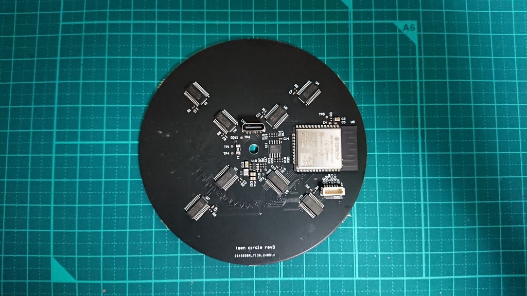 【LED時計】TEEN CIRCLE Rev3