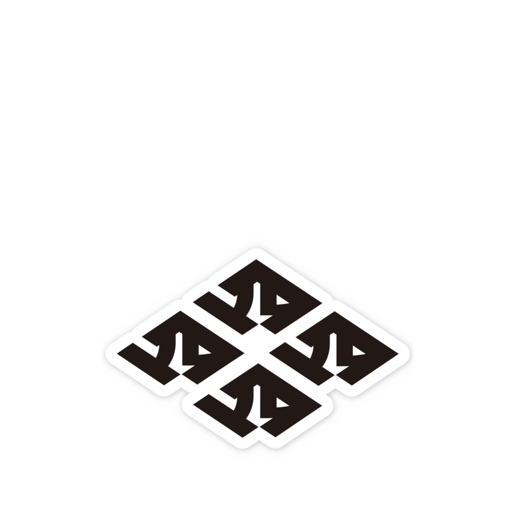 4444 スマホステッカー