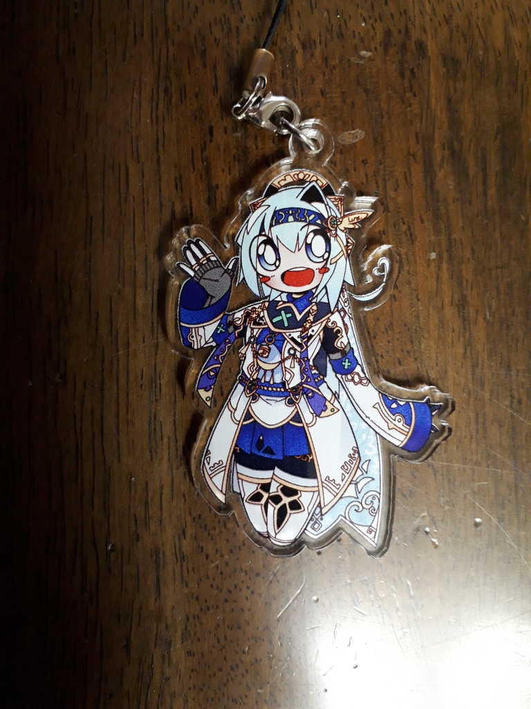 アクリルキーホルダー　ルナ