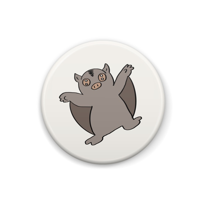 どうぶつ缶バッチ20種類